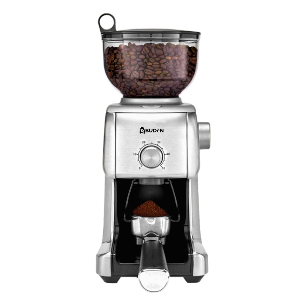 ABUDEN Automatic Coffee Grinder Machine (SIRIM)16 Grind Size Timer Manual Dose Control Espresso Electric Coffee Grinder