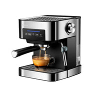 ABUDEN Espresso Machine 20 Bar Espresso Coffee Machine Coffee Maker in Malaysia Milk Steam Maker Expresso Machine SIRIM